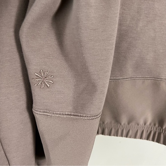 Athleta Triumph Funnel Neck Sweatshirt Womens Size Large Pullover In - Picture 9 of 16